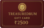 TreasureDrum Jewellery Gift Card – digital gift card design