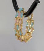 Pastel Prism Hoop Earrings  from TreasureDrum Jewellery