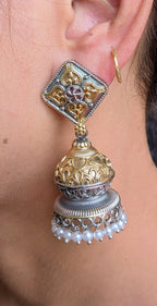 Golden Dome Jhumka Classics