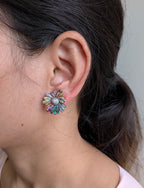 Bloomrush Studs from TreasureDrum Jewellery