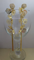 Golden Orchid Trails from TreasureDrum Jewellery