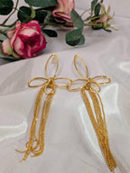 Golden Flutter Threads from TreasureDrum Jewellery