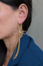 Golden Flutter Threads from TreasureDrum Jewellery