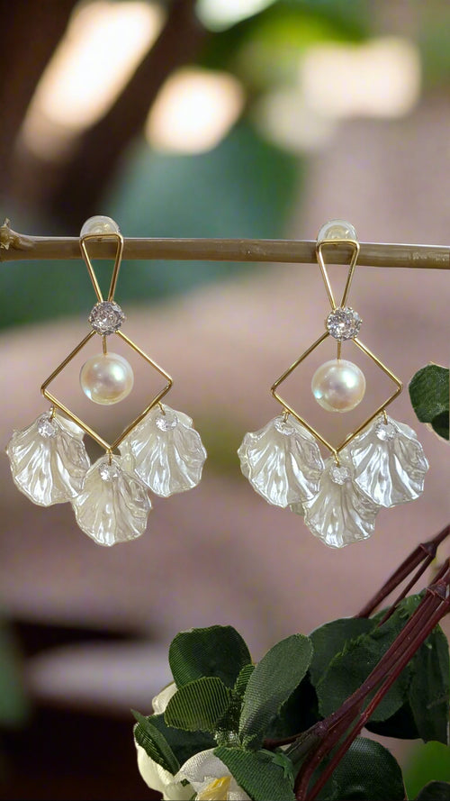 Aurora Bloom Drops  from TreasureDrum Jewellery