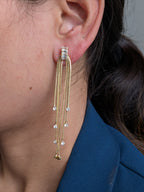 Golden Cascade Strings from TreasureDrum Jewellery