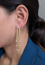 Golden Cascade Strings from TreasureDrum Jewellery