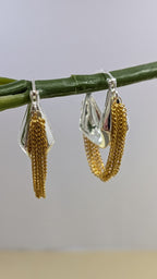 Duodrape Hoops from TreasureDrum Jewellery