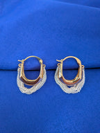 Duodrape Hoops from TreasureDrum Jewellery