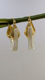 Duodrape Hoops from TreasureDrum Jewellery