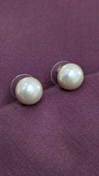Lustra Pearl Studs from TreasureDrum Jewellery