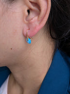Aurora Dot Drop Earrings from TreasureDrum Jewellery