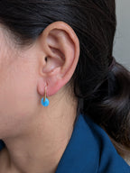 Aurora Dot Drop Earrings from TreasureDrum Jewellery