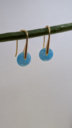 Aurora Dot Drop Earrings from TreasureDrum Jewellery