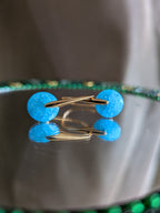 Aurora Dot Drop Earrings from TreasureDrum Jewellery