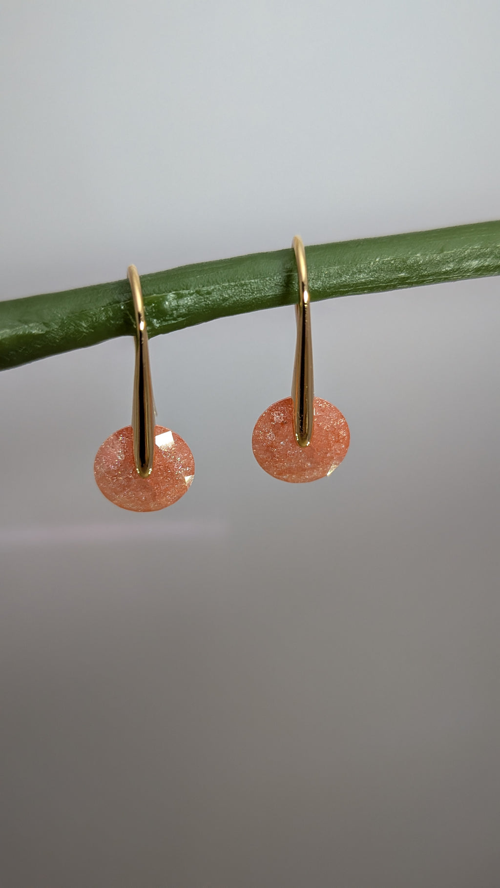 Aurora Dot Drop Earrings from TreasureDrum Jewellery