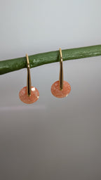 Aurora Dot Drop Earrings from TreasureDrum Jewellery