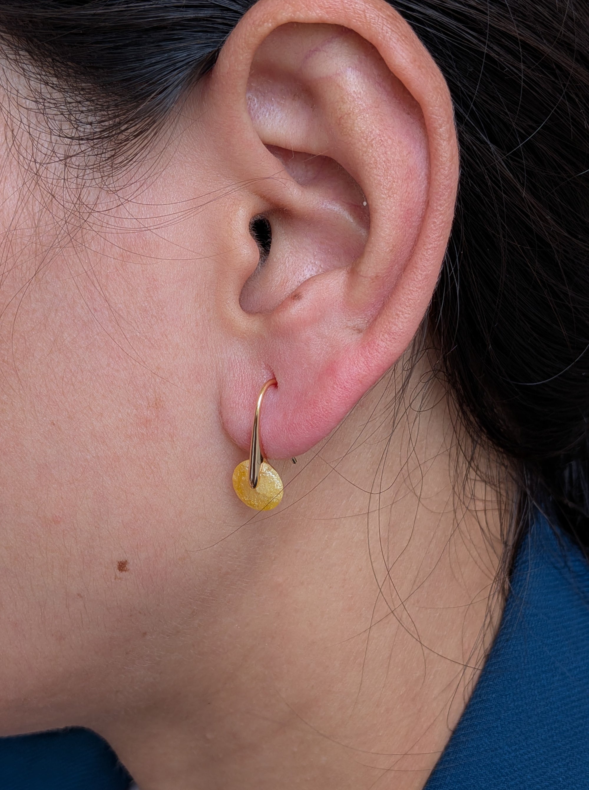 Aurora Dot Drop Earrings from TreasureDrum Jewellery