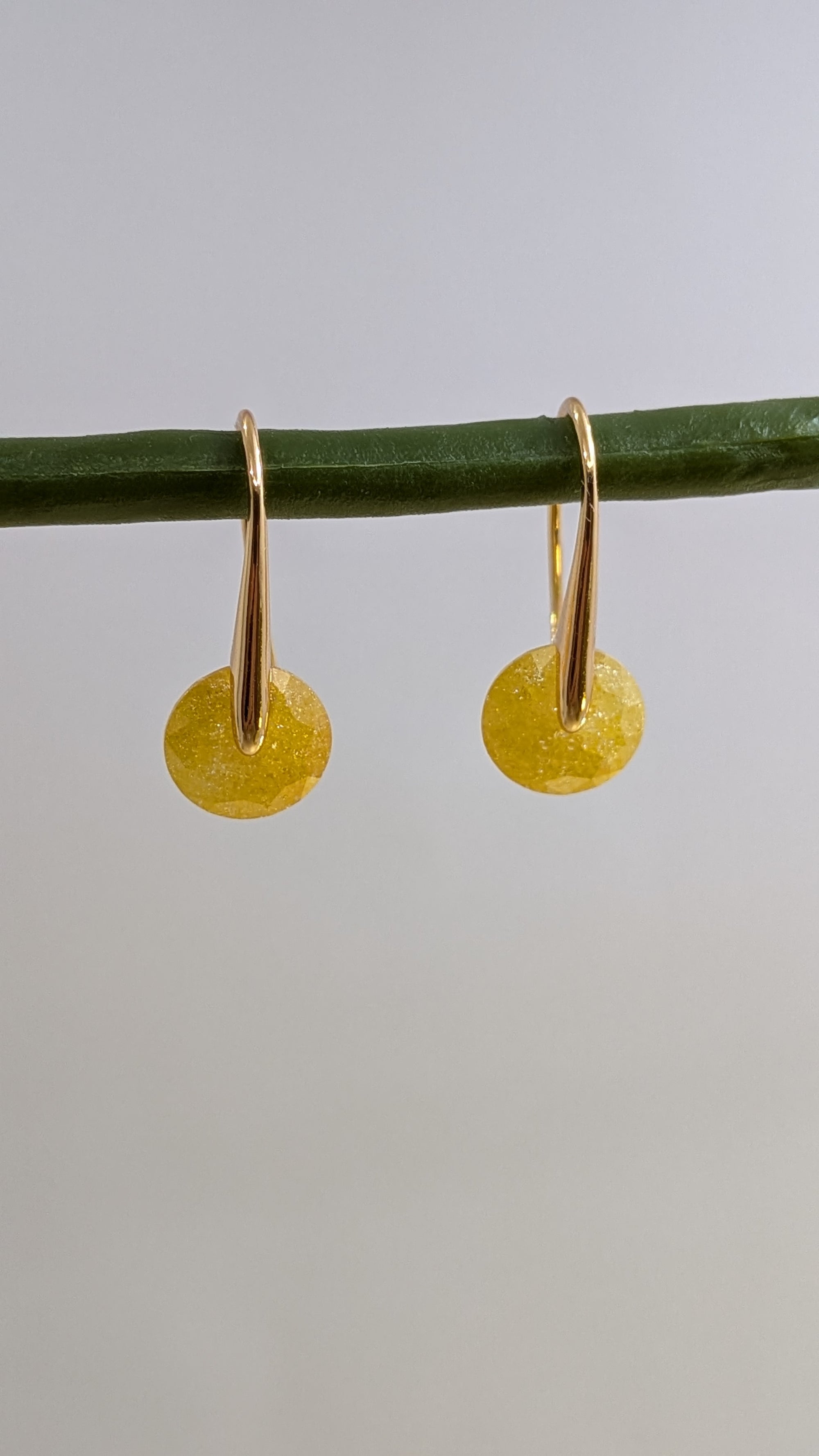 Aurora Dot Drop Earrings from TreasureDrum Jewellery