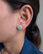 Crystal Cove Studs from TreasureDrum Jewellery