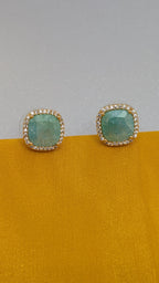 Crystal Cove Studs from TreasureDrum Jewellery