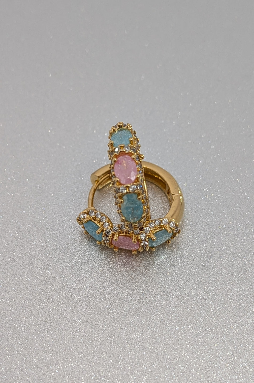 Pastelaura Mini Hoops from TreasureDrum Jewellery