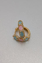 Pastelaura Mini Hoops from TreasureDrum Jewellery