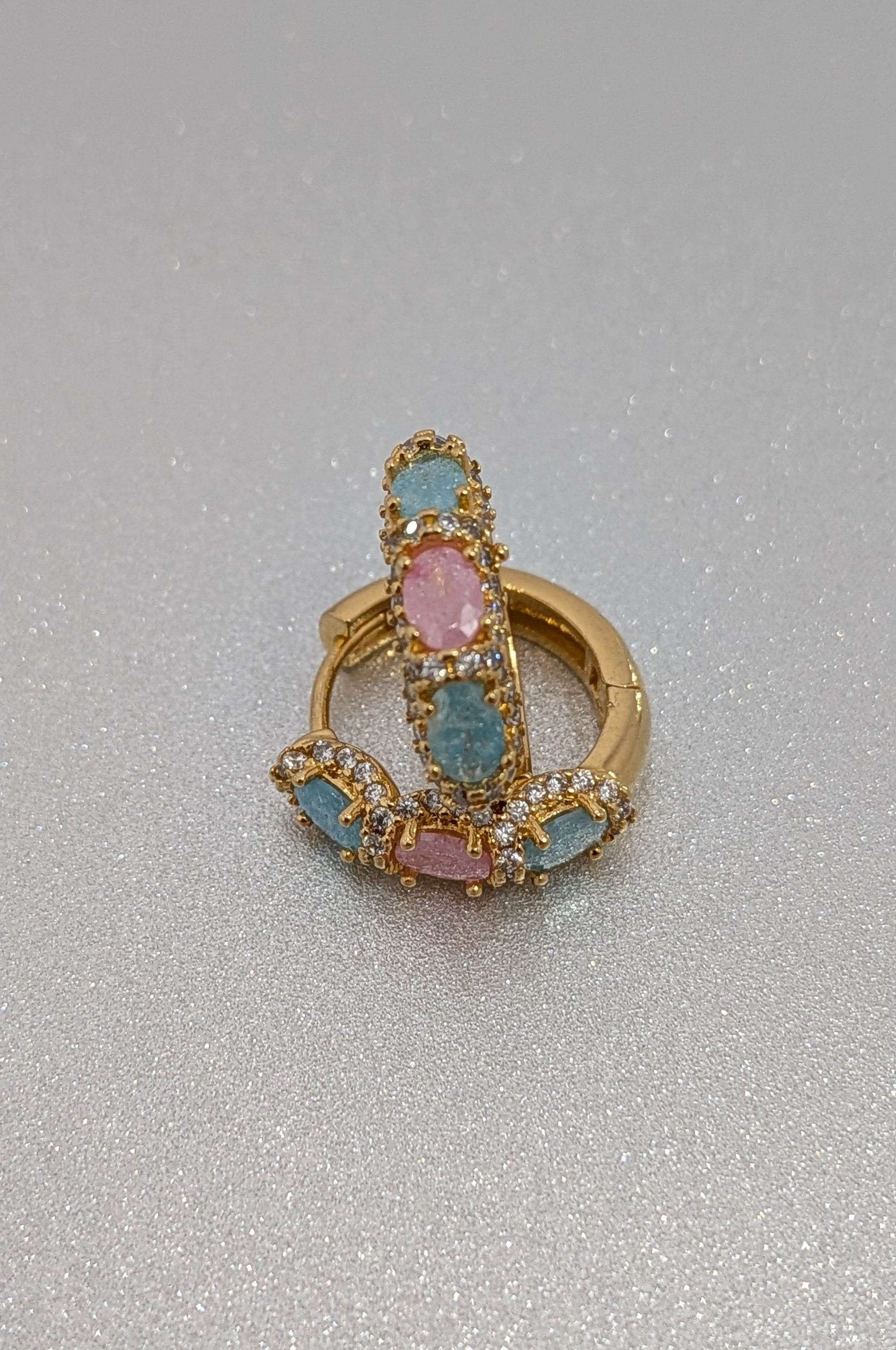 Pastelaura Mini Hoops from TreasureDrum Jewellery