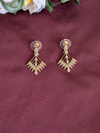 Gilded Fanfall  pendant set from TreasureDrum Jewellery