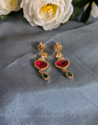 Royal Glimmer Drop Earrings from TreasureDrum Jewellery