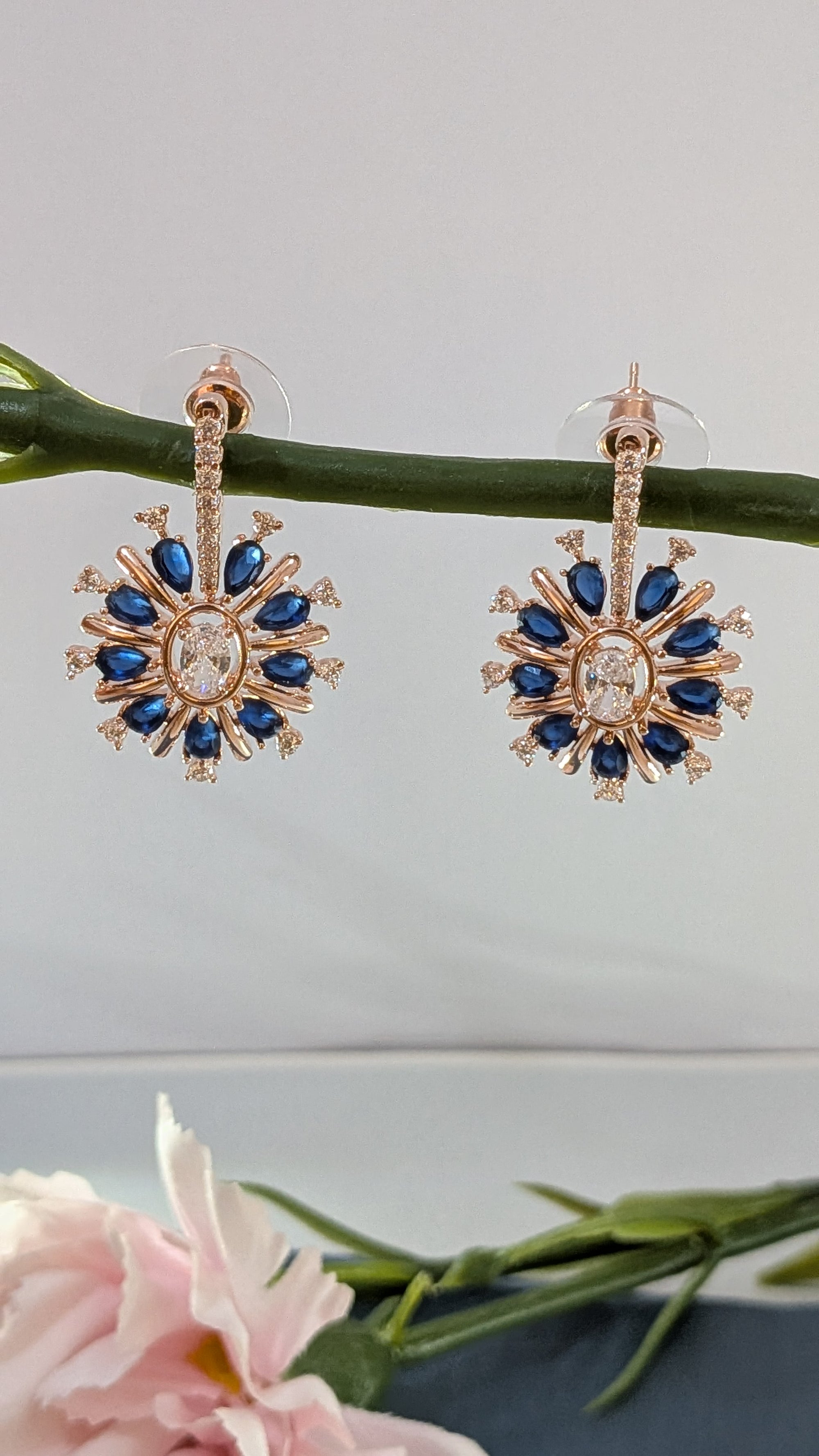 Midnight Radiance Drops  from TreasureDrum Jewellery