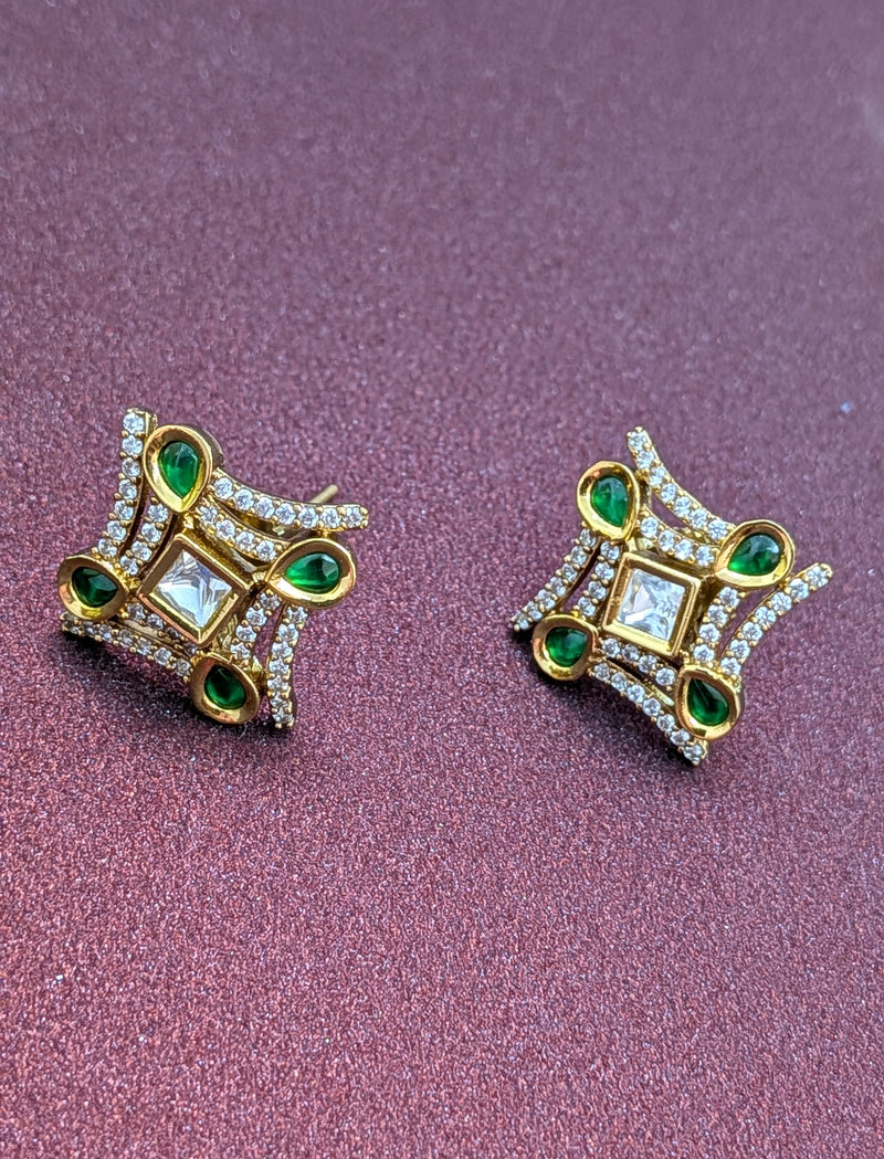 Emerald Empress Studs
