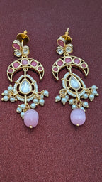 Rose Crescent Chandbalis from TreasureDrum Jewellery