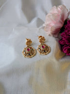 Navratna Royale Kundan Studs from TreasureDrum Jewellery
