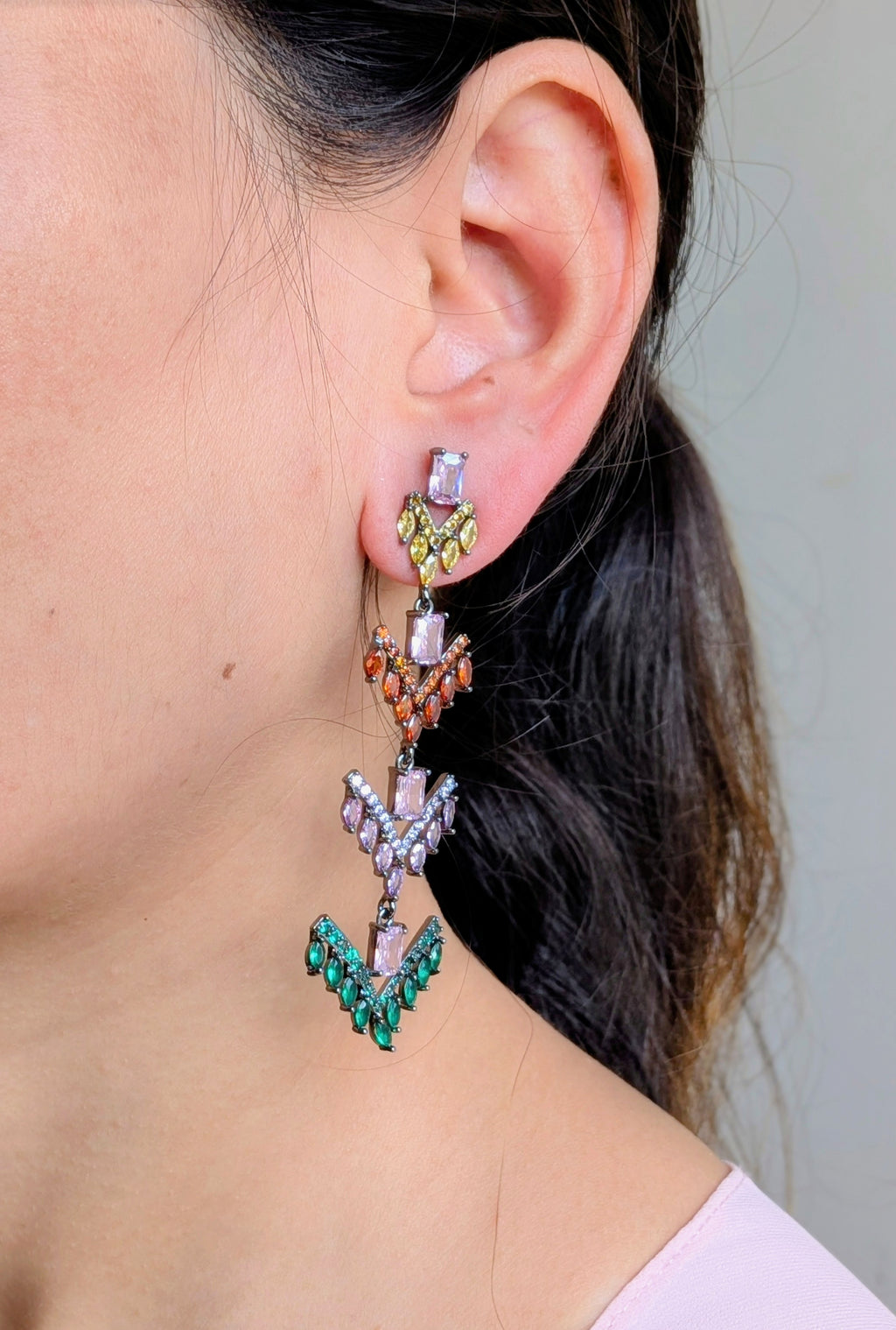 Festival Cascade Chandeliers from TreasureDrum Jewellery