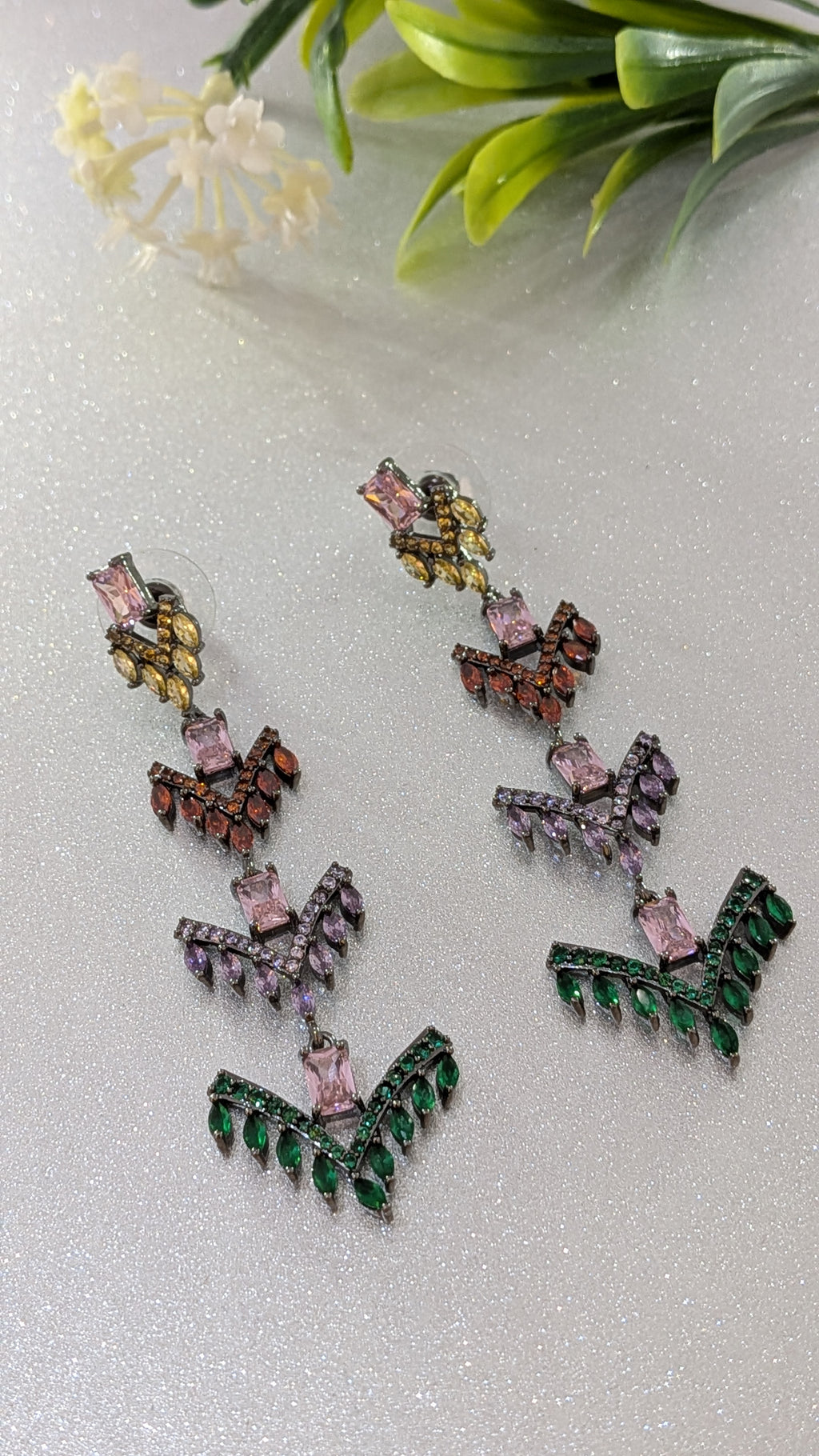 Festival Cascade Chandeliers from TreasureDrum Jewellery