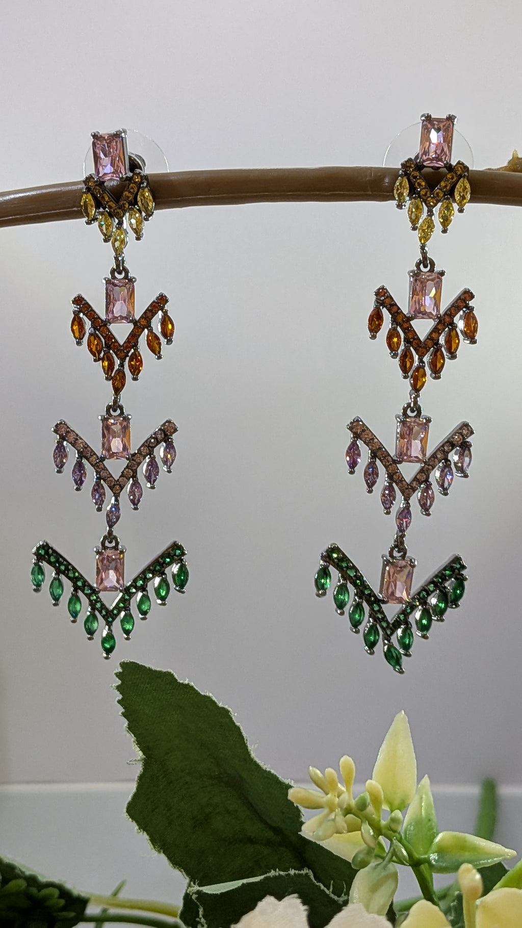 Festival Cascade Chandeliers from TreasureDrum Jewellery