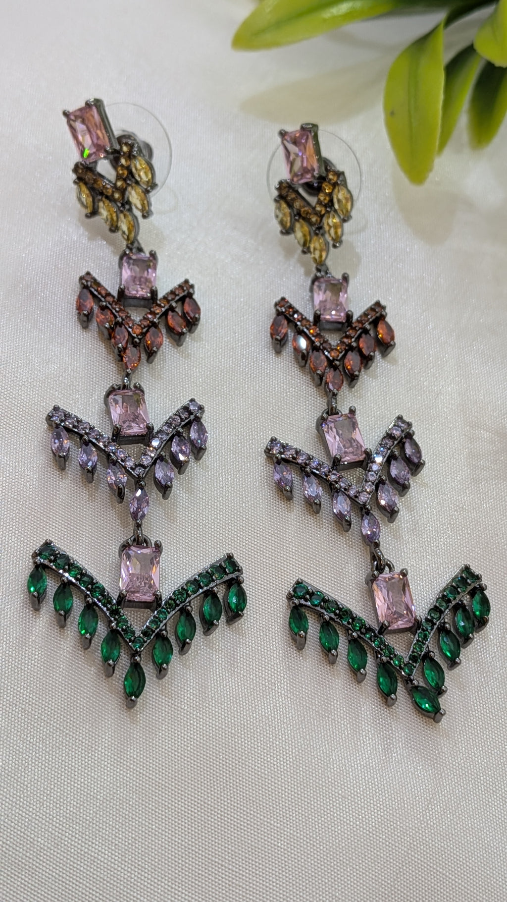 Festival Cascade Chandeliers from TreasureDrum Jewellery