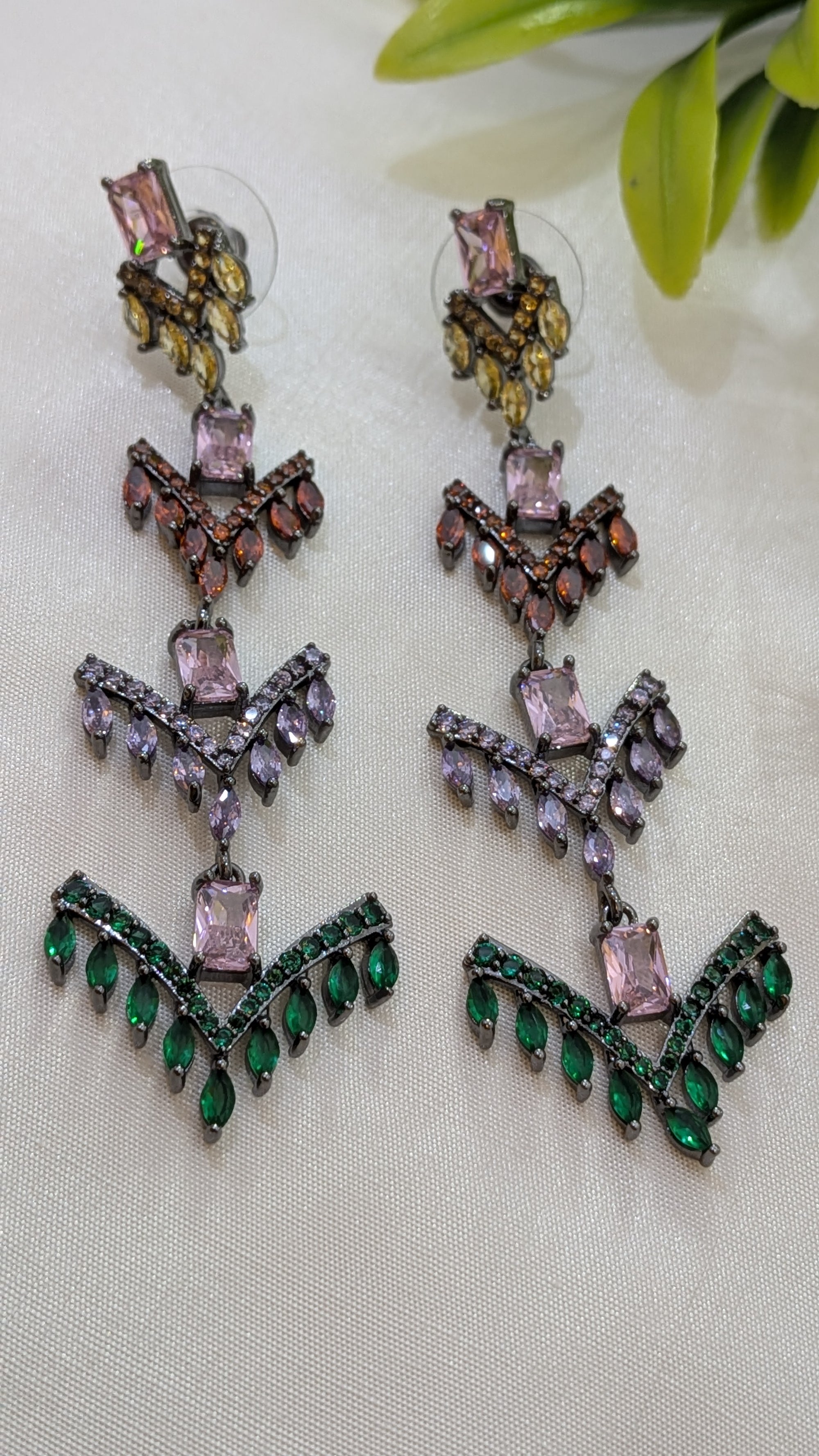 Festival Cascade Chandeliers from TreasureDrum Jewellery