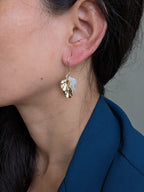 Petal Whisper Drop Earrings from TreasureDrum Jewellery