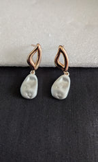 Aira Baroque Pearl Drops from TreasureDrum Jewellery