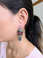 Petal Cascade Danglers  from TreasureDrum Jewellery