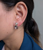 Twilight Charm Double Stone Earrings TreasureDrum Jewellery