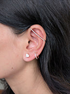 Luxe Rose Ear Stack Set - pendant set from TreasureDrum Jewellery