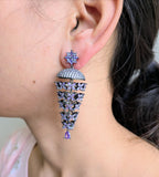 Petal Cascade Danglers  from TreasureDrum Jewellery